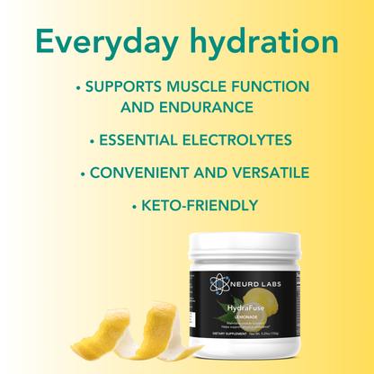 HydraFuse Electrolyte Mix - Lemonade