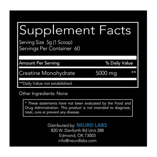 CreaTech Creatine Monohydrate